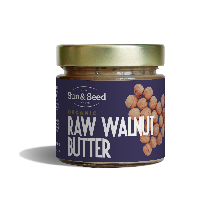 Sun & Seed / Organic Raw Walnut Butter 200g